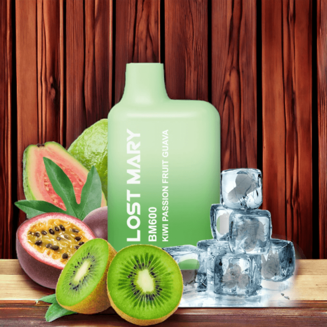 Lost Mary BM600 Kiwi Passion Fruit Guava – Wegwerp vape van Elf Bar