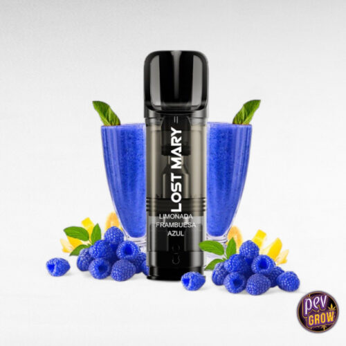 Lost Mary Tappo Pro Blue Razz Lemonade 20mg Pod Vulling – Pack van 2 Eenheden