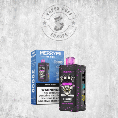 Merry-Mi Blade 30K - Vape desechable de bocanadas