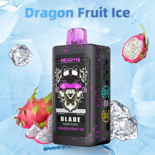 Merry Mi Blade Jednorazowy e-papieros 30000 Buchów o smaku Dragon Fruit Ice