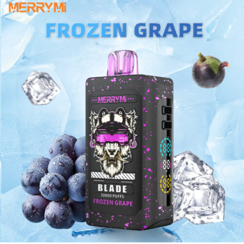 Merry Mi Blade Jednorazowy e-papieros 30000 Buchów o smaku Frozen Grape