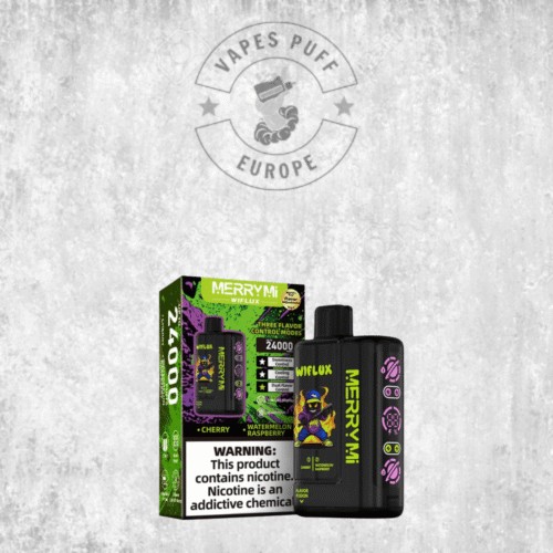 Merry-Mi WiFlux 24K - Vape desechable de bocanadas