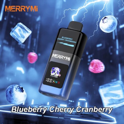 MerryMi Mecha PRO 35000 Bluberry Cherry Cranberry e-cigarettes6