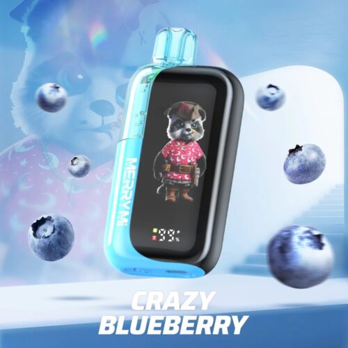 MerryMi Panda X 40000 Crazy Bluberry e-cigarettes Europe