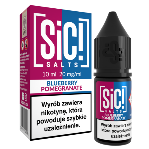 SiC! Salts Liquid Nikotynowy 10ml 20mg Blueberry Pomegranate