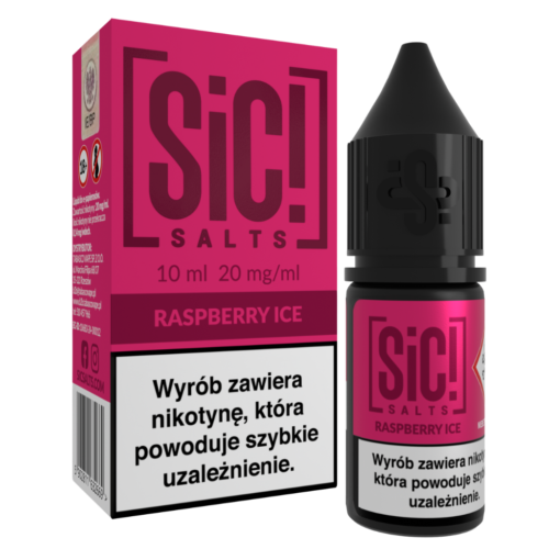 SiC! Salts Liquid Nikotynowy 10ml 20mg Raspberry Ice