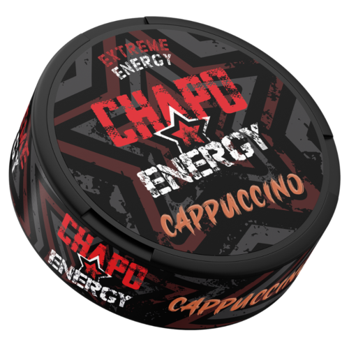 Snus CHAPO ENERGY 75mg Caffeine Capuccino