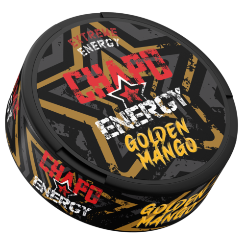 Snus CHAPO ENERGY 75mg Caffeine Golden Mango