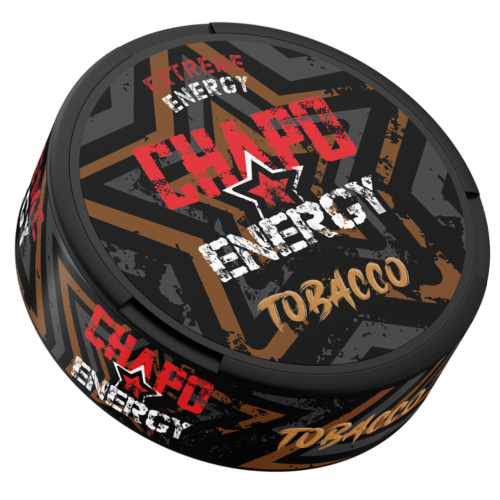 Snus CHAPO ENERGY 75mg Caffeine Tobacco