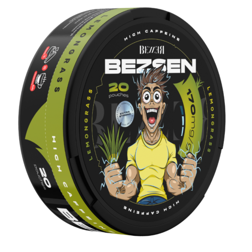 SNUS Kofeinowy BEZZER 170mg Caffeine Lemongrass