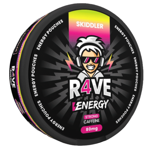 SNUS z kofeiną R4VE Energy 80mg Caffeine Skiddler