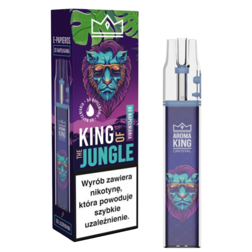 The King of Jungle Ciemny Fiolet