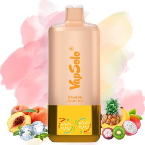 Vapsolo 60000 Peach Ice & Dragon Frut Ice & Mix Fruit