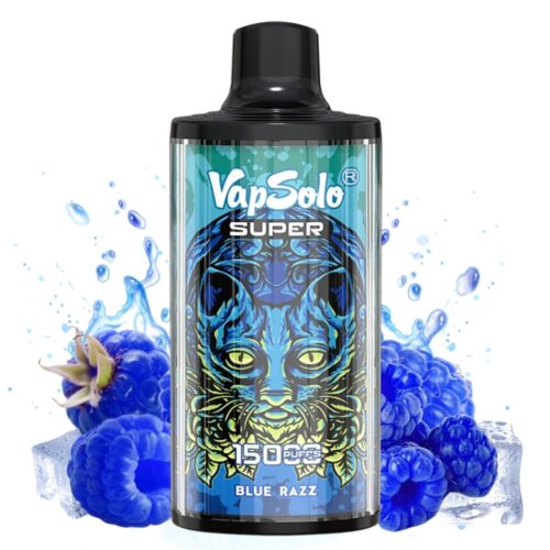 VapSolo Blue Razz Flavor