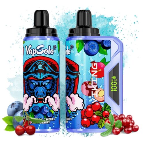 VapSolo Blueberry Cherry Cranberry Flavor