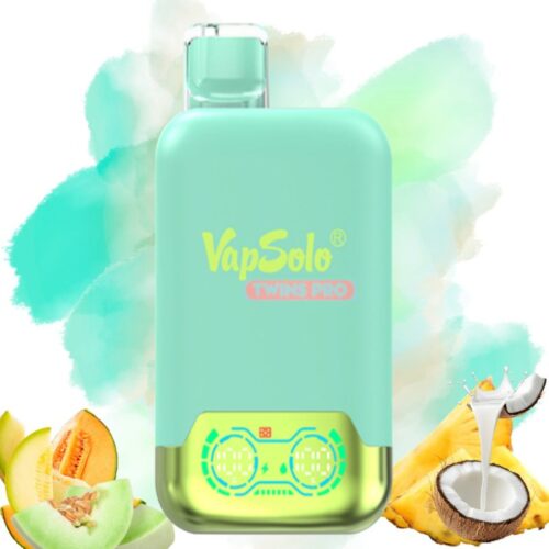 Vapsolo Twins Pro Triple Melon & Pineapple Coconut Flavor