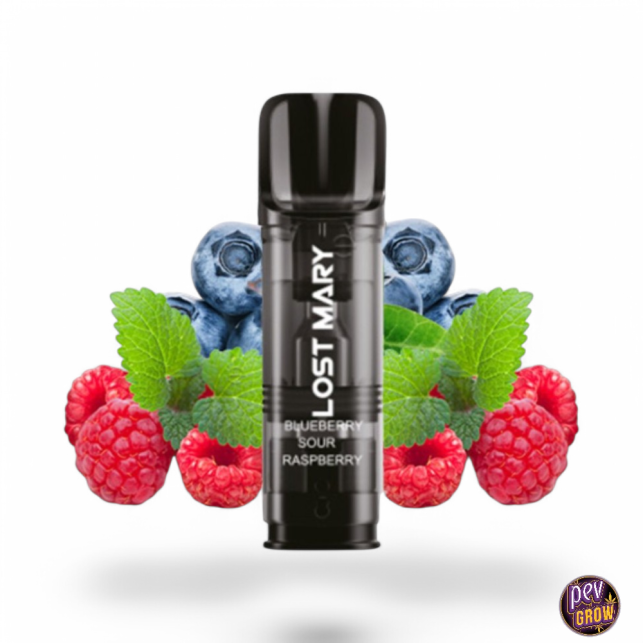 Vervangbare Pod Lost Mary Tappo Pro Blueberry Sour Raspberry 20mg – Intense Fruitburst
