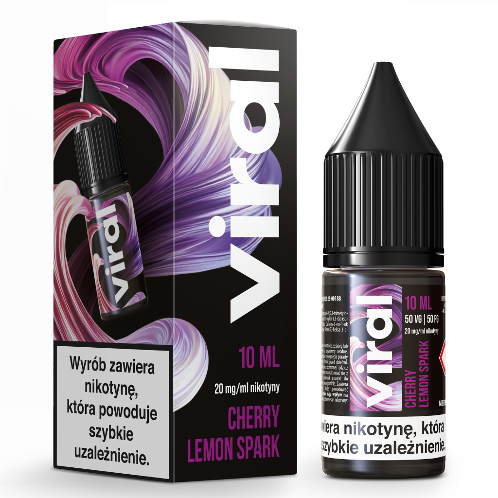 VIRAL LIQUID 10ml 20mg Cherry Lemon Spark