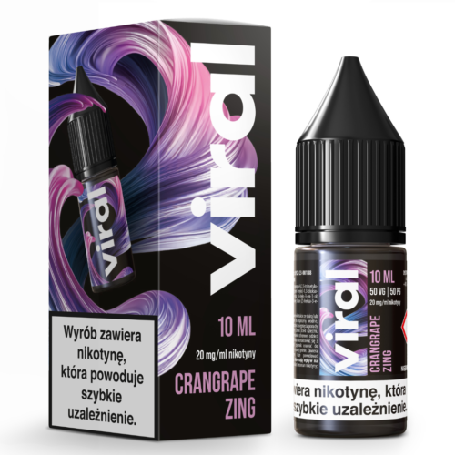 VIRAL LIQUID 10ml 20mg Crangrape Zing