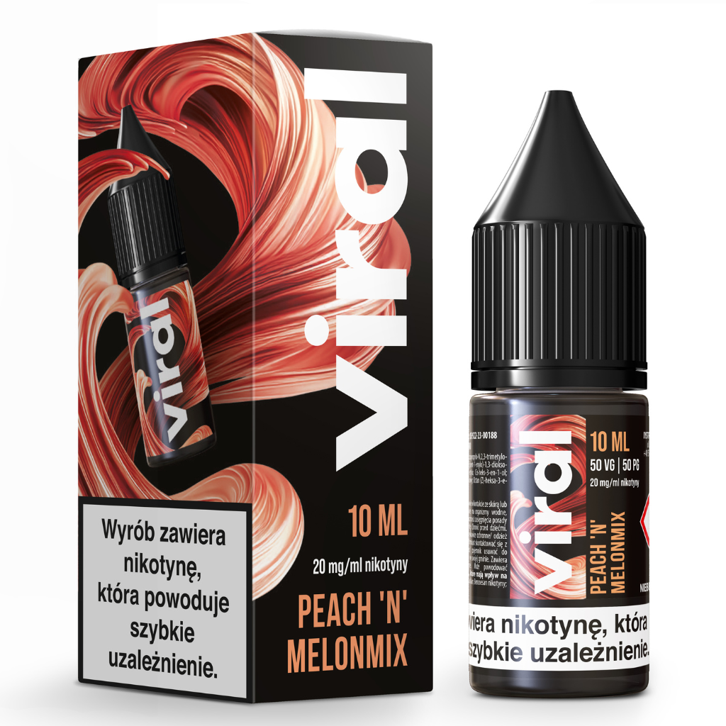 VIRAL LIQUID 10ml 20mg Peach "N" Melonmix