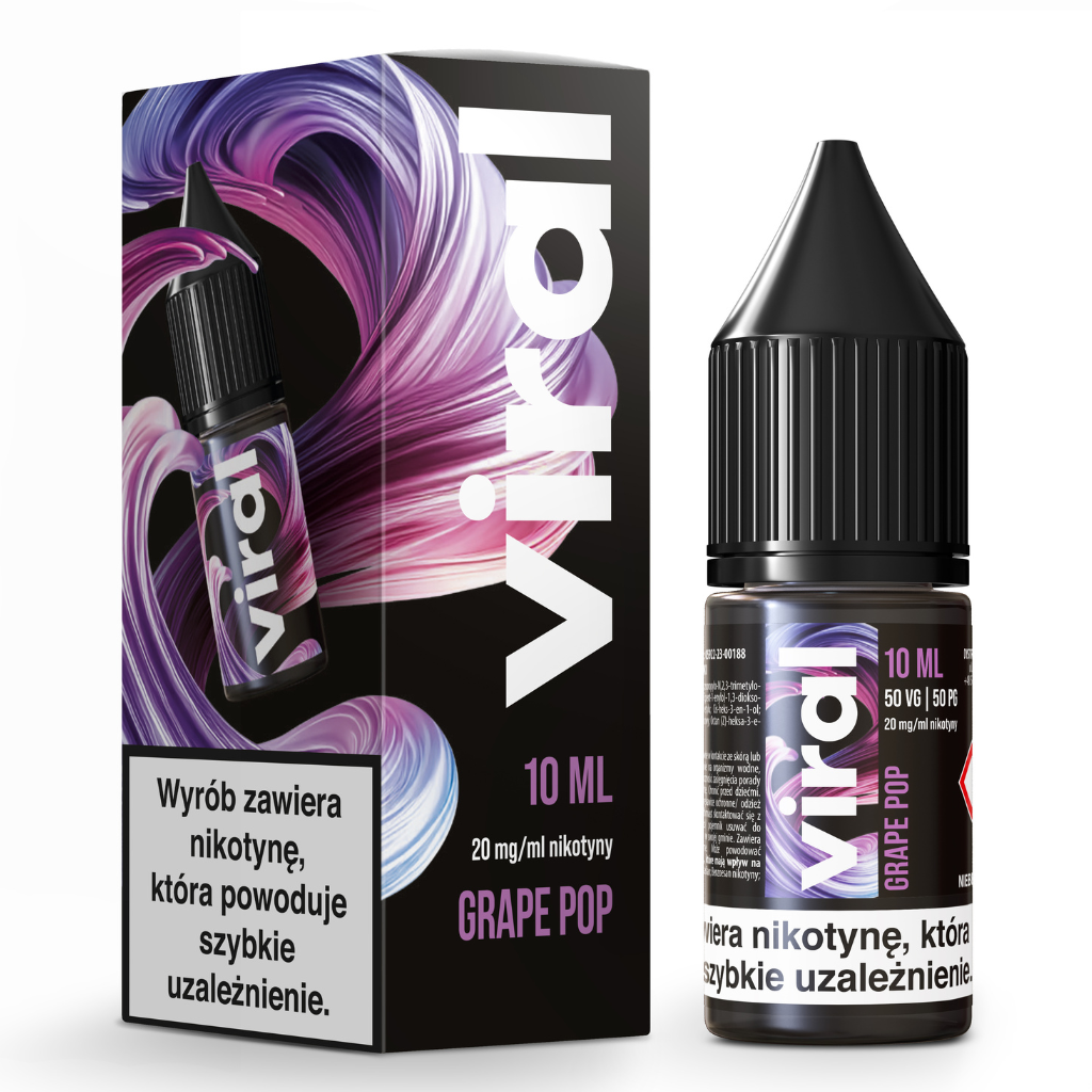 VIRAL LIQUID NIKOTYNOWY 10ml 20mg Grape Pop