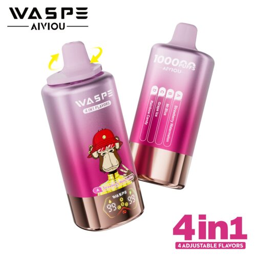 WASPE 4 in 1 100000 PUFFS Four Flavor