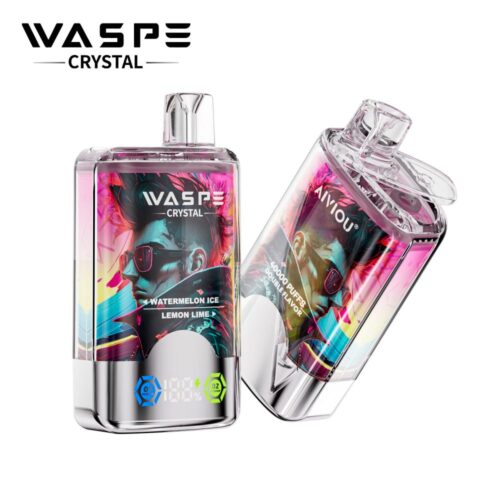 WASPE Crystal 40000 PUFFS Double Flavor