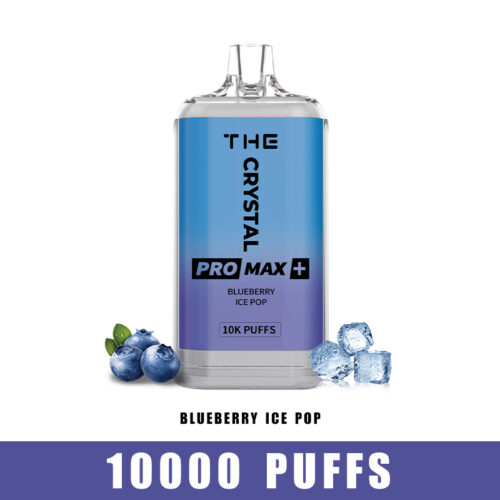 WGA VAPE Crystal Blueberry ice pop Pro Max 10000 Puffs Disposable Vape