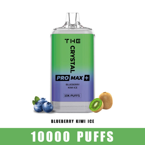WGA VAPE Crystal Blueberry kiwi ice Pro Max 10000 Puffs Disposable Vape