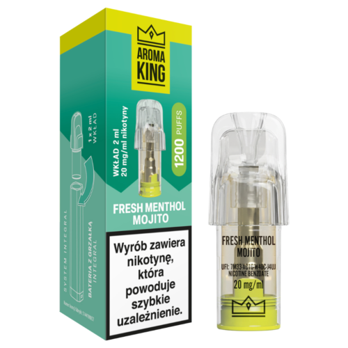 Wkład Aroma King 2ml 20mg Integral System Fresh Menthol Mojito