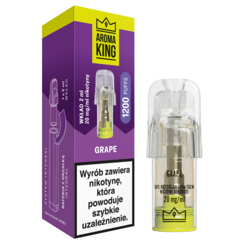 Wkład Aroma King 2ml 20mg Integral System Grape