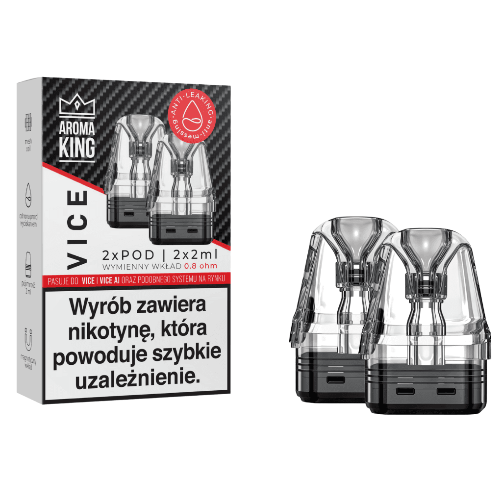 Wkład Aroma King Vice 2 x Kartridż 0.8 ohm