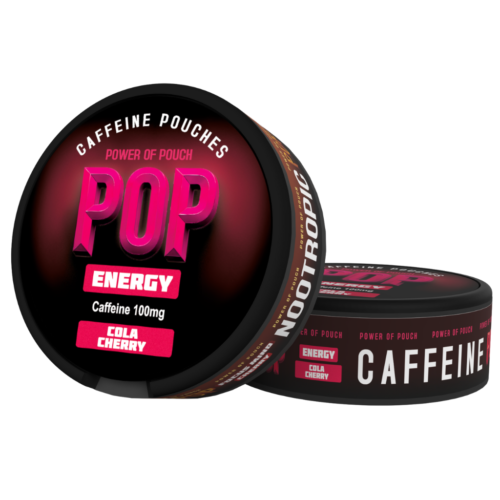 Woreczki Energetyczne Pop Energy 100mg Kofeiny Cherry Cola