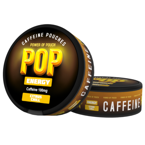 Woreczki Energetyczne Pop Energy 100mg Kofeiny Citrus Chill