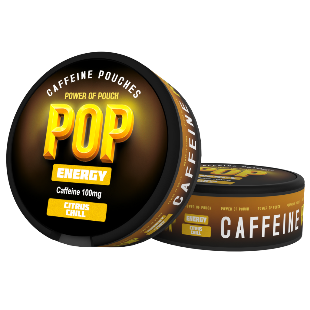 Woreczki Energetyczne Pop Energy 100mg Kofeiny Citrus Chill