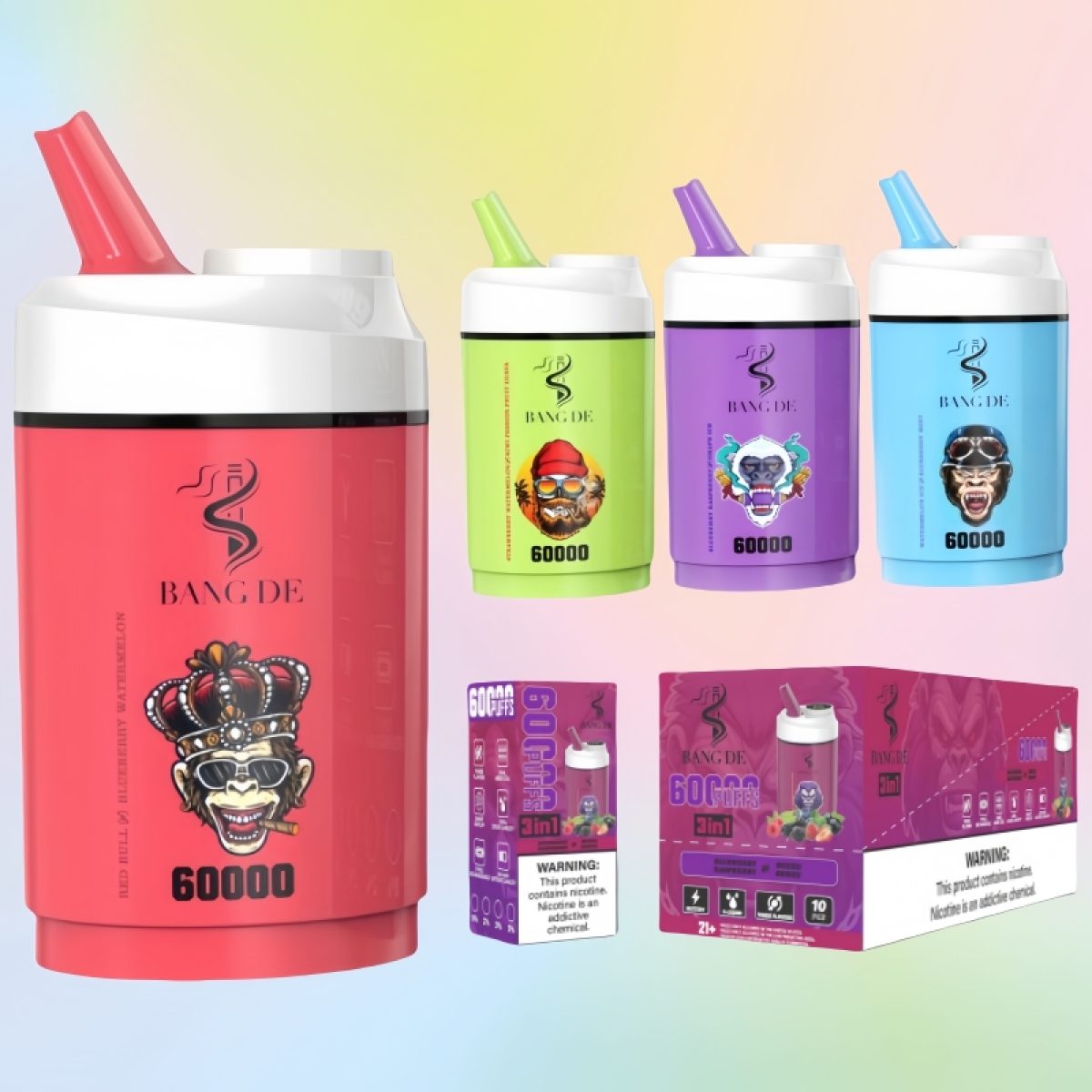 Bang DE 60000 Puffs | 3 In 1 Vape