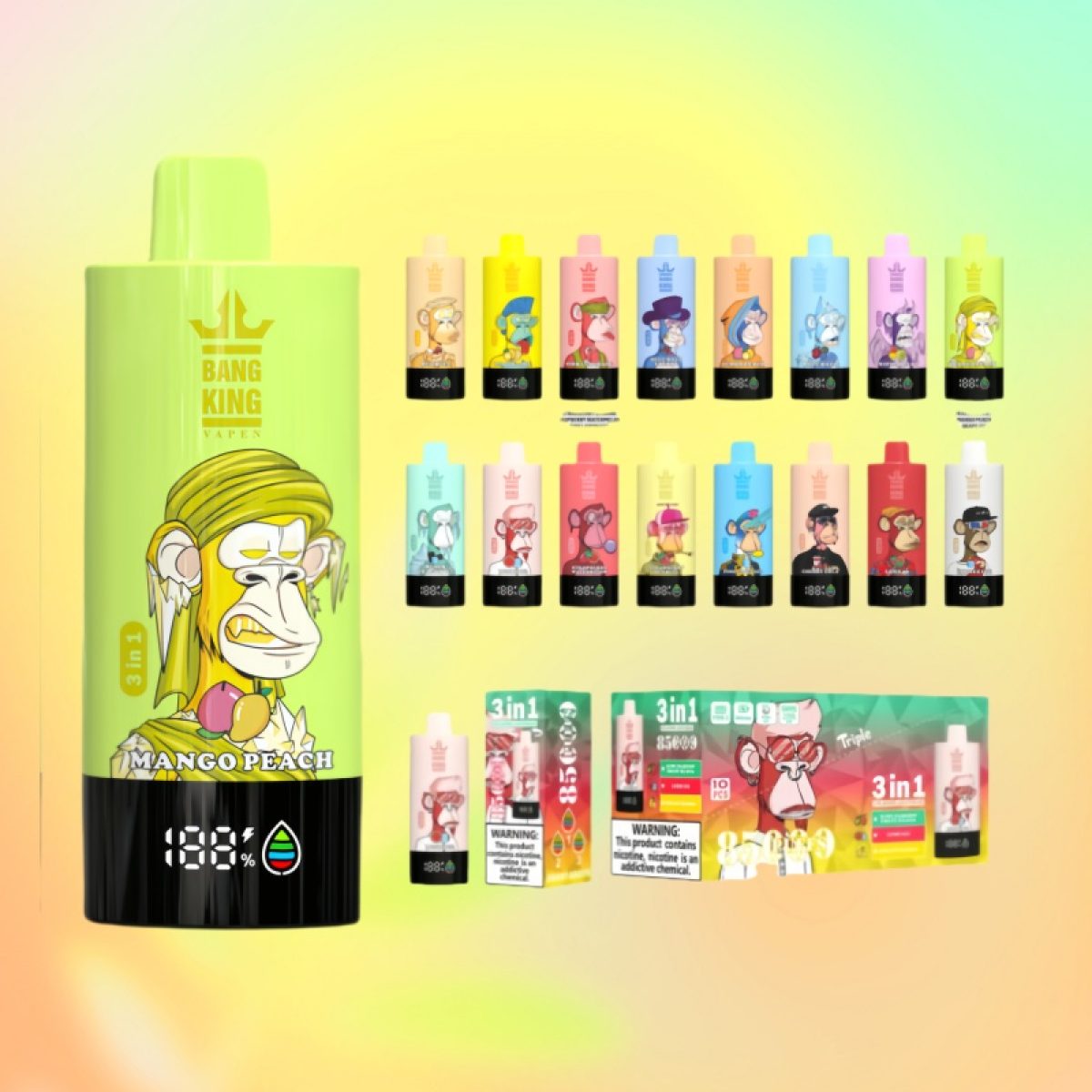 Bang King 85000 Puffs