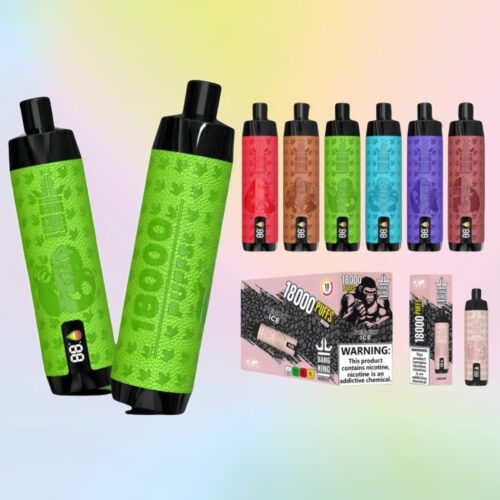 Bang King Leather 18K Puffs