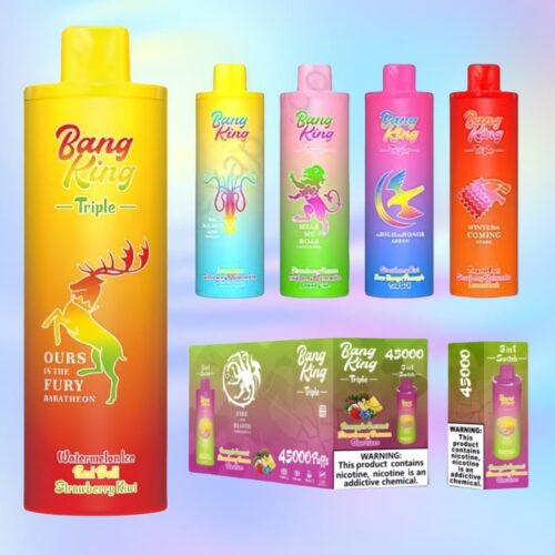 Bang King Triple 45K Puffs | 3 In 1 Vape