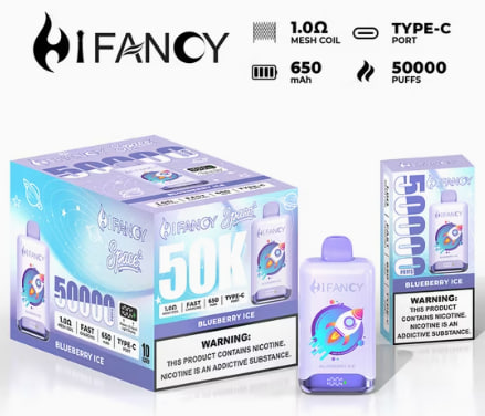 Hifancy Space 50000 Puffs 50K Puffs Disposable Electronic Cigarette