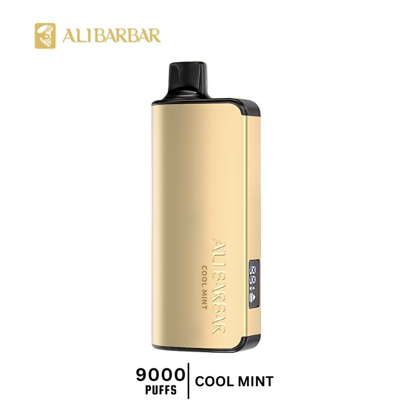 ALIBARBAR INGOT 9000 Puffs Cool Mint - China Vapes Warehouse