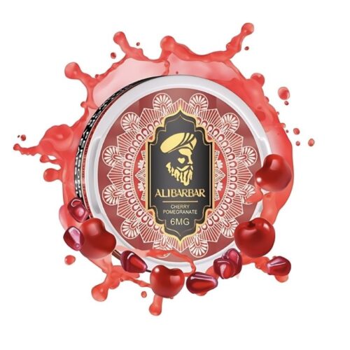 Alibarbar Nicotine Pouches Cherry Pomegranate - China Vapes Warehouse
