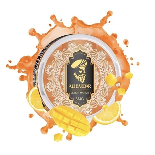 Alibarbar Nicotine Pouches Lemon Mango - China Vapes Warehouse