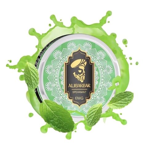 Alibarbar Nicotine Pouches Spearmint - China Vapes Warehouse
