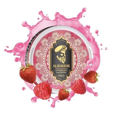 Alibarbar Nicotine Pouches Strawberry Raspberry - China Vapes Warehouse