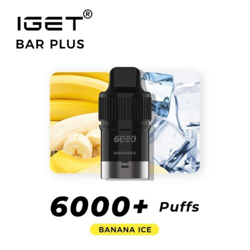 Banana Ice – BAR Plus – POD ONLY - China Vapes Warehouse
