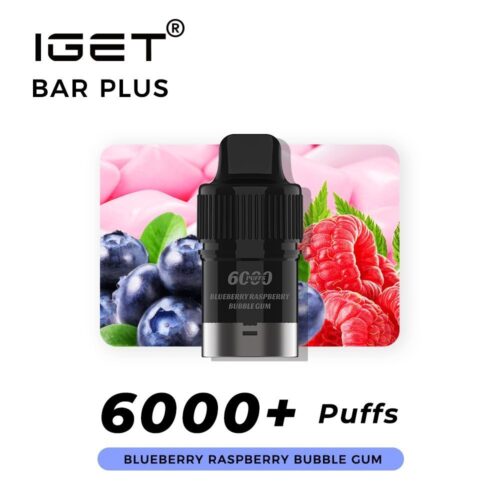 Blueberry Raspberry Bubble Gum – BAR Plus – POD ONLY - China Vapes Warehouse