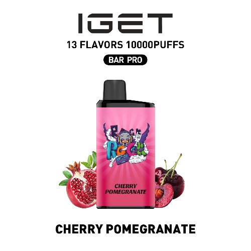 Buy Best Cherry Pomegranate, IGET BAR PRO 10k - China Vapes Warehouse