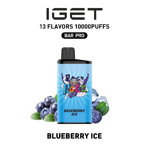 Buy Blueberry Ice – IGET BAR PRO - China Vapes Warehouse