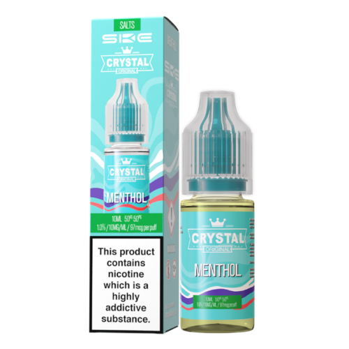 Crystal Nic Salts - Menthol - 10ml E-liquid